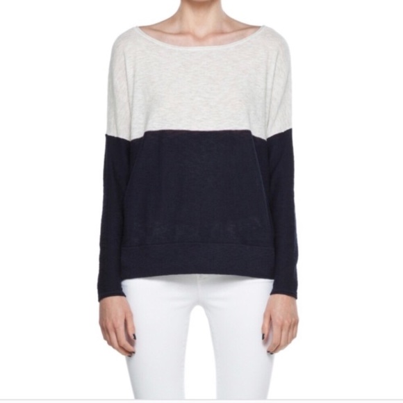 Vince Sweaters - ✨LAST CHANCE✨ Vince Color Block Sweater BLACK/GRAY